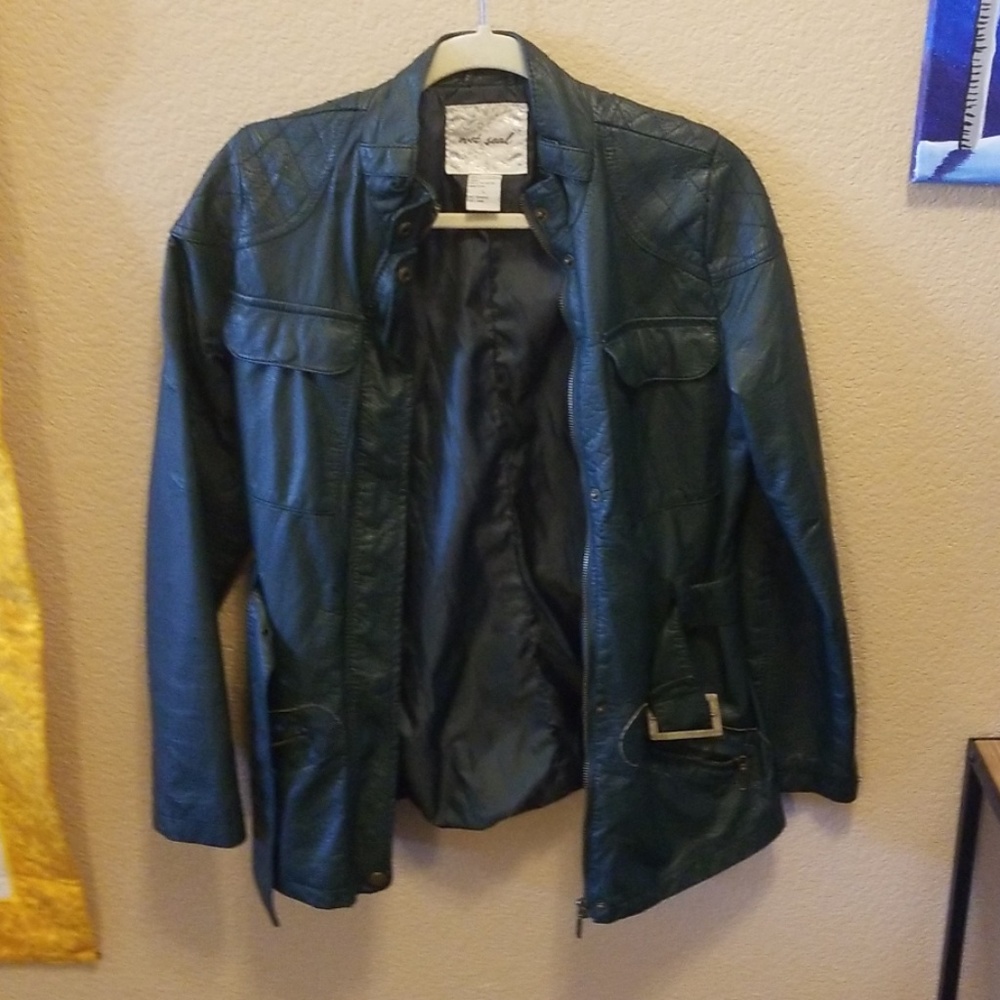 Leather jacket
